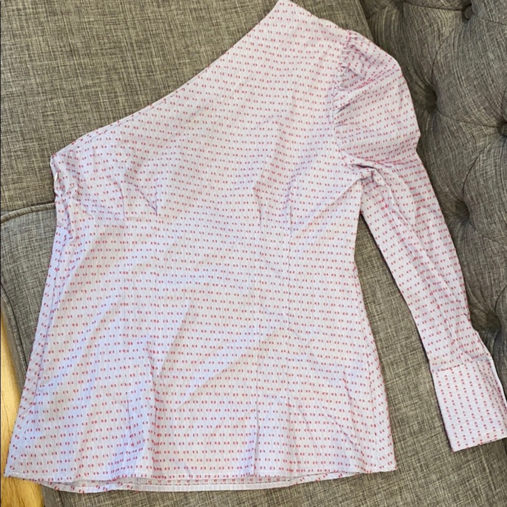 One shoulder long sleeve top - Picture 4 of 4
